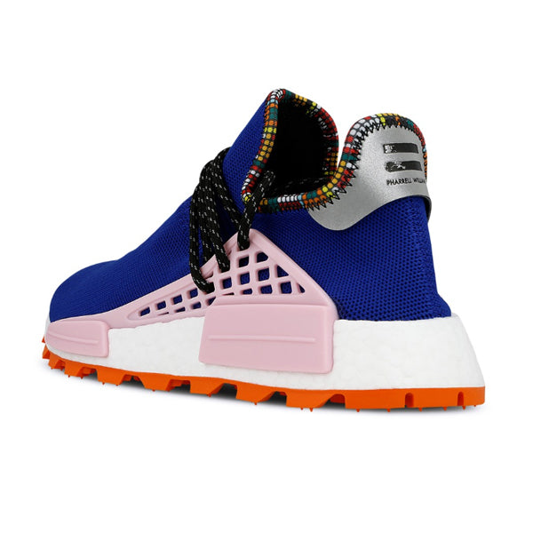 New Adidas Pharrell Williams Solar HU NMD Human Race Blue Pink EE7579 Size 7
